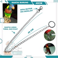 RANTAI BURUNG TALI BURUNG FREE FLY FF RANTAI LOVEBIRD RANTAI BESI RING LOVEBIRD IKAT KAKI UMBARAN TR