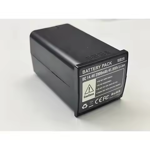ALLCCX 14.4V 2900mAh Battery WB29 for Godox AD300, AD200, AD300 Pro, AD200 pro, AD200 pro II, WB300P
