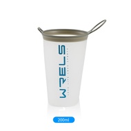 1pc 200ml Foldable Sports Water Cup Marathon Cross-country Running Folding Soft Water Cup Small and 