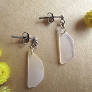 掏寶樂系列 耳環 黃玉髓(耳針)/獨特個性天然紋理美/