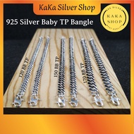 Original 925 Silver TP Baby Bracelet Bangle For Kids | Budak Gelang Tangan TP Bangle Perak 925 | Ready Stock