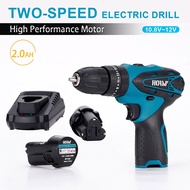 32N.m Mini Cordless Drill Driver Kit Three-function Dual-speed Electric Drill Cordless Screwdriver Power Tool For Makita 12V Battery For Makita 12V battery