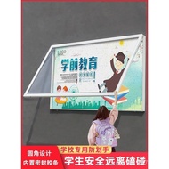 Window Fence Outdoor Outdoor Fence School Hydraulic Public Bulletin Fence Promotional Fence Stainles