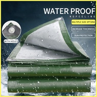 130g/㎡ Thickened Waterproof Canvas Tarpaulin Canvas Canopy Rainproof Cloth Waterproof Shade Multipur