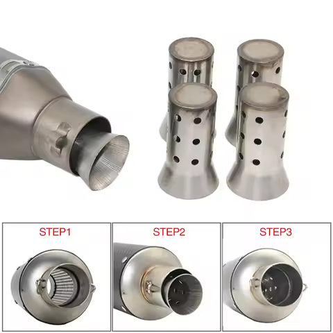 Motorcycle Exhaust Muffler DB Killer Silencer Noise Sound Eliminator 51mm FOR KAWASAKI Z650 NER-6N Z