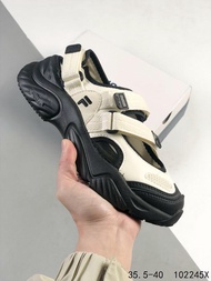 fila fluid sandal casual sports sandals for indoor and outdoor wear รองเท้าแตะ รองเท้าแตะฤดูร้อน รองเท้าแตะผู้ชาย รองเท้าแตะผู้หญิง รองเท้าแตะเด็ก