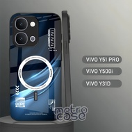 HP Casing Glossy Glasshp VIVO Y51 PRO - VIVO Y500i - VIVO Y31D - VIVO - MAGSAFE MOTIF - G88