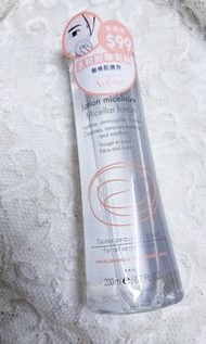 防敏卸妝水 Avene Micellar Lotion 200ml 溫和卸除彩妝液 落妝水 敏感肌適用 到期日2022年7月 法國製造