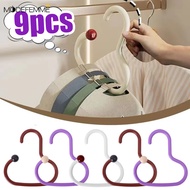 [H&L]3/6/9PCS Multifunctional Hat Anti-slip Hooks, Large Curved Opening Design, High Load Capacity, 