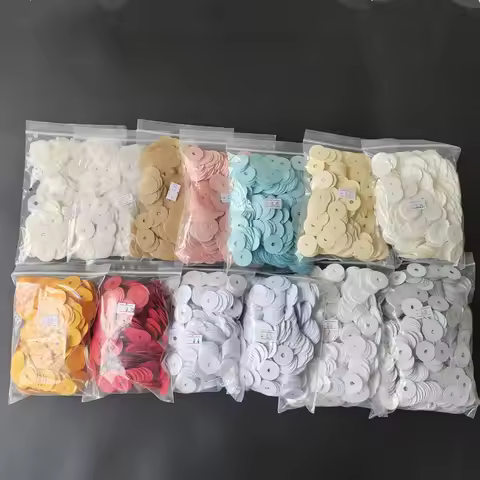 1000 Pcs Piano Keyboard Pin Washers Paper Ring Pads Premium Piano Repair Parts for Upright & Grand P