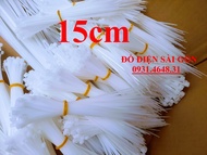 1 Kg Dây Rút Nhựa Dây Thít Nhựa Dài 15cm Loại Nylon PA66 Cao Cấp