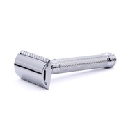 DE89KN14BL Reusable Classic Double Edge Safety Razor for Men (Knurled) Edwin Jagger DE89KN14BL Reusa