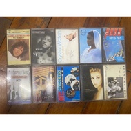 MUSIC ALBUM CASSETTE TAPE - Barbra Streisand / Kenny Rogers / Club Hits ‘92 Natalie Cole