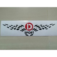 Sticker D SPORT wing