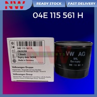 VOLKSWAGEN GOLF MK7 1.4 , SCIROCCO 1.4 2013'- JETTA HYBRID , AUDI A3 1.4 OIL FILTER ( 04E 115 561 H 