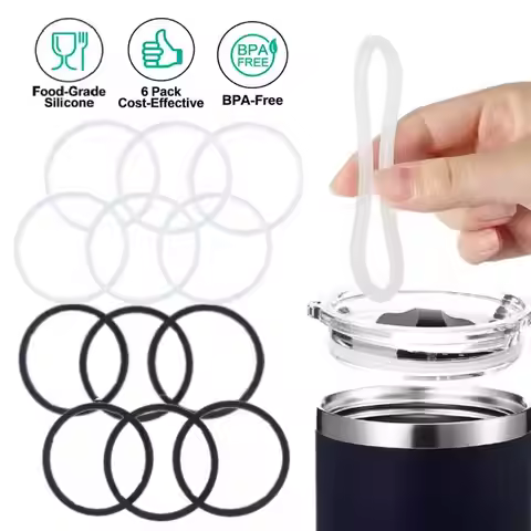 Great Sealing Effect Tumbler Lid Gasket Waterproof for Stanley Quick FLIP GO 24-36oz Travel Mug Cup 