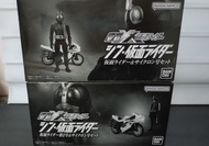 全新bandai全新魂限shin新幪面超人 掌動XX Shodo XX 1號 2號 + 旋風號 電單車 X 2 Bandai 食玩 Shin kamen rider 1 & 2 + Cyclone x