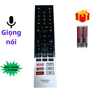 Remote điều khiển tivi TOSHIBA Mã 07 CT-95024 Giọng nói điều khiển TV TOSHIBA internet - Tặng pin
