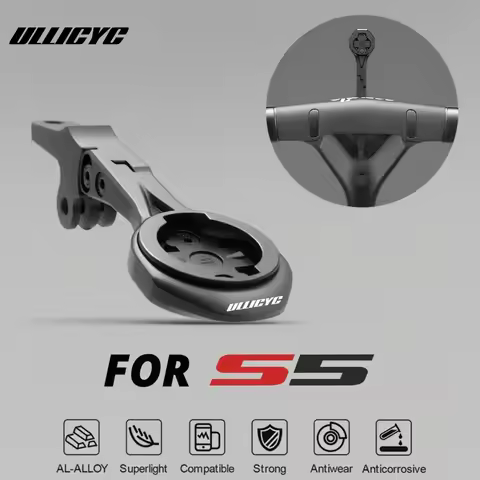 For Cervelo S5 Handlebar Aluminum Alloy Bike Computer Mount Road Bike GPS Headlight Holder Bracke Fo