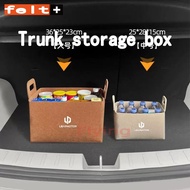Leapmotor B10 C10 Car trunk felt storage box Large capacity foldable storage bag multifunctional sto