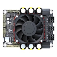 WONDOM 4x100W / 2x100W+1x 200W / 2x200W Class D Audio Amplifier Board w ADAU1701 DSP Bluetooth 5.0 4