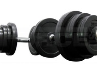 Brand New Rubberised 50kg / 80kg Barbell Dumbbell Home Gym Expert Package. SG Stock and warranty !!