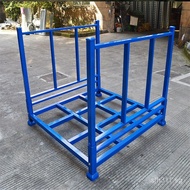 Tube Insert Foldable Tire Pallet Racking Warehouse Garment Factory Fabric Rack Shelf Cold Storage Pa