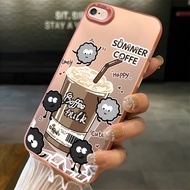 Case For iPhone 6 Plus 6s 7 8 SE 2020 X Xr Xs Max Summer Coffee Phone Hard Shell Shockproof