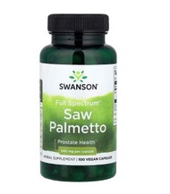 史雲生 - Swanson鋸棕櫚(全譜)540mg100粒素食膠囊(平行進口)(最佳食用期: 30/11/2027) Saw Palmetto