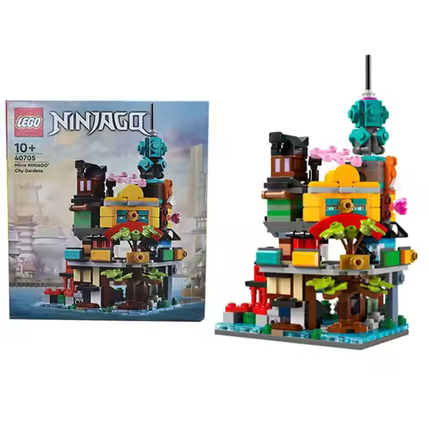 Lego 40705 Micro Ninjago Garden City Building Blocks for Boys and Girls Building Children's Toys