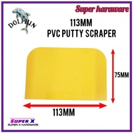 Dolphin 4 1/2" PVC Scraper spreader, Vehicles Car Putty Filler plastic Knife, Putty Scraper, Filler 