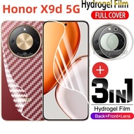 3in1 Soft TPU Screen Protector For Honor X9d X 9D X9C X 9C HonorX9C HonorX9d 5G 2025 Full Cover HD F