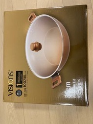 Corelle VISIONS metal cookware wok 康寧不黏炒鑊