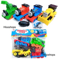 THOMAS INTERESTING DIY รถไฟโทมัส ดีไอวาย รถไฟถอดประกอบได้ คันใหญ่  แพคละ 4 คัน