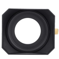 Acouto 39mm Square Lens Hood for DV Camcorder Digital Video Camera Lens Filter Portable Square Lens
