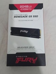 [全新未開盒, 港行有保] Kingston 1TB / 2TB FURY Renegade G5 SFYR2S/1T0, SFYR2S/2T0 PCIe Gen5 NVMe M.2 SSD, PCI