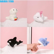 BARR1YRB Animal Beluga Plush Keyring, Marine Animal Orca Orca Plush Keychain, Car Keychain 10cm Stuf