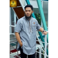 Al amwa azfar kurta adult premium short sleeve oblong collar