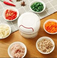 🧄Mini Food Chopper /手動食物處理器/手動拉式切碎機攪拌器