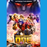 Transformers One DVD 2024