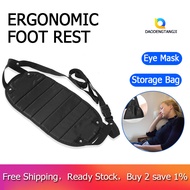 Ergonomic Foot Rest Travel Footrest Airplane Leg Rest Flight Foot Hammock Carry-On Under Desk Accessories