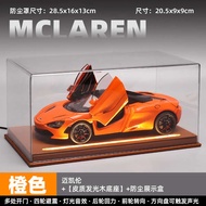 1ถึง24 McLaren 720S โมเดลรถจำลองรถโลหะผสมของตกแต่งโมเดลรถของเล่นสำหรับเด็กผู้ชาย