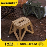 [SG STOCK]Northhike Folding Stepping Stool Non Slip Folding Chair Compact Heavy Duty Portable Foldable Chair with Hande for Home Travel Camping Chair