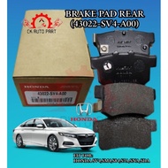 HONDA SV4,SM4,S84,S7A,SNA,SDA REAR BRAKE PAD (43022-SV4-A00)