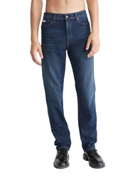 Calvin Klein Men's Tapered Stretch Jeans