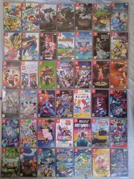超過200 款Switch 遊戲 (瑪利歐, Pokemon, Just Dance, Lego, , 龍珠, 星之卡比)