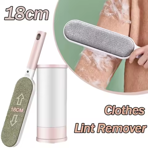 Pet Hair Remover Lint Remover Clothes Lint Roller Reusable Fur Hair Cleaning Brush Static Dusting Br