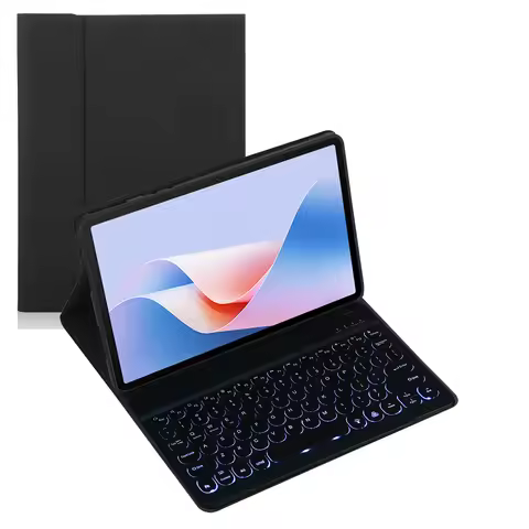 Rounded Keyboard Case for Xiaomi Pad 6 Max 14inch Tablet Detachable Wireless Circular key Keyboard C