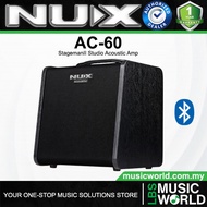 NUX AC-60 Stageman II 60 Watts Acoustic Guitar Amp with Bluetooth Amplifier (AC60 AC 60)