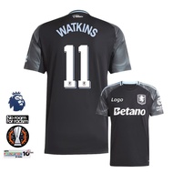 S-XXXXL         2025/26 Fans Edition Aston Villa Away Football Jersey Men'S Short Sleeve T-Shirts